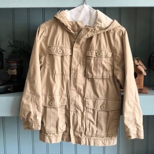 Khaki cargo jacket